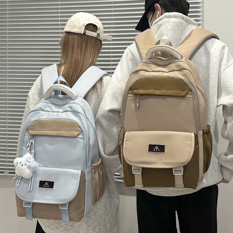 高中生初中学生书包女轻便休闲百搭校园双肩包大容量女生电脑背包