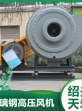 绍兴天宏玻璃钢离心风机 防爆高压离心风机BF9-19联轴器传动