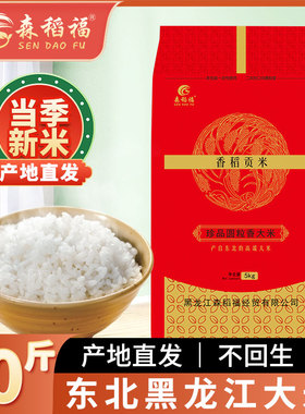 东北大米香稻贡米稻花香长粒香新米五常香米2号2025年10斤珍珠米