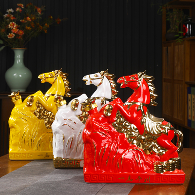 景德镇陶瓷卡通密封性好生肖酒瓶