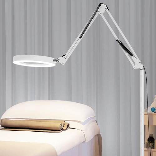 采购产品高度可调美容灯，护眼灯，Led落地灯，特殊折叠图案刺绣