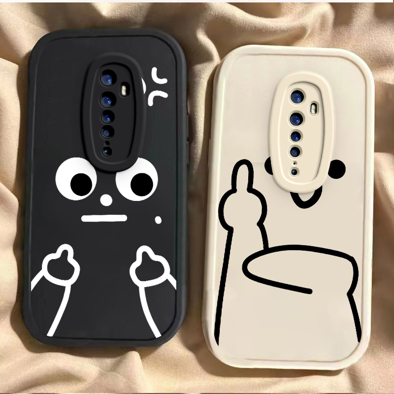 OPPOReno2硅胶简约小众手机壳