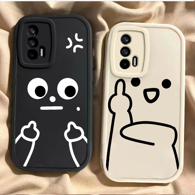 realme真我Q3Pro硅胶时尚手机壳