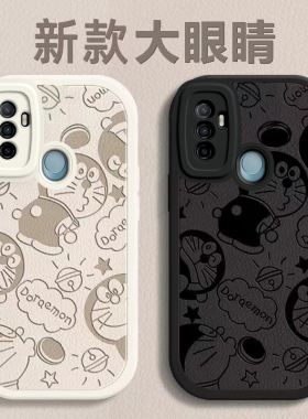 OPPO A32手机壳oppoa32新款0pp0a32男女潮PADM00保护套padmoo全包防摔poopa32硅胶软popoa32外壳0ppa32机器猫