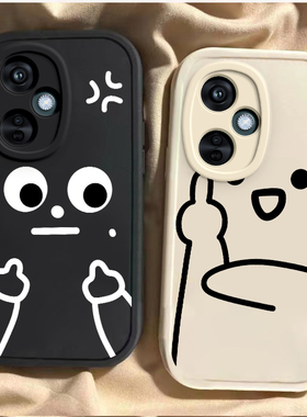 OPPOK11X手机壳OPPOk11x新款PHF110男女0pp0k11×保护套全包防摔popok11x硅胶软外壳0ppa时尚发怒和鄙视表情