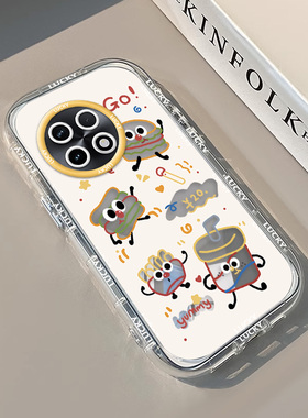 适用一加ACE2手机壳oneplusACEpro硅胶ACE2/2V/2Pro全包1+ACE3/3pro/ACE3V防摔时尚小众网红透明泡芙壳汉堡