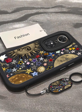 适用荣耀畅玩80C/9A新款手机壳畅玩20pro/30m/40s/50m/60/70plus硅胶全包防摔时尚创意高级网红小众彩色星月