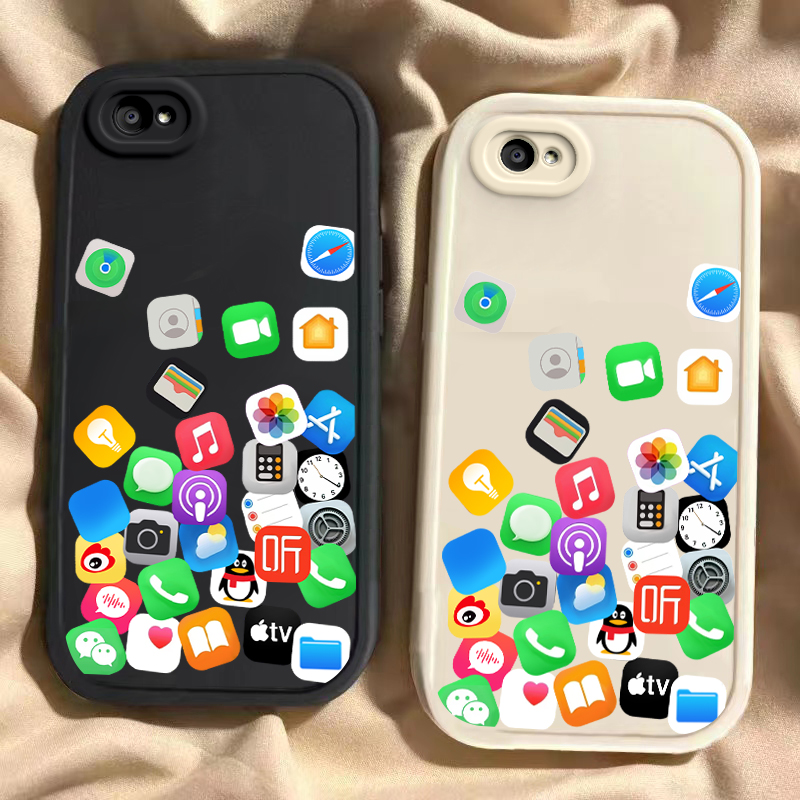 vivoX9硅胶创意情侣手机壳