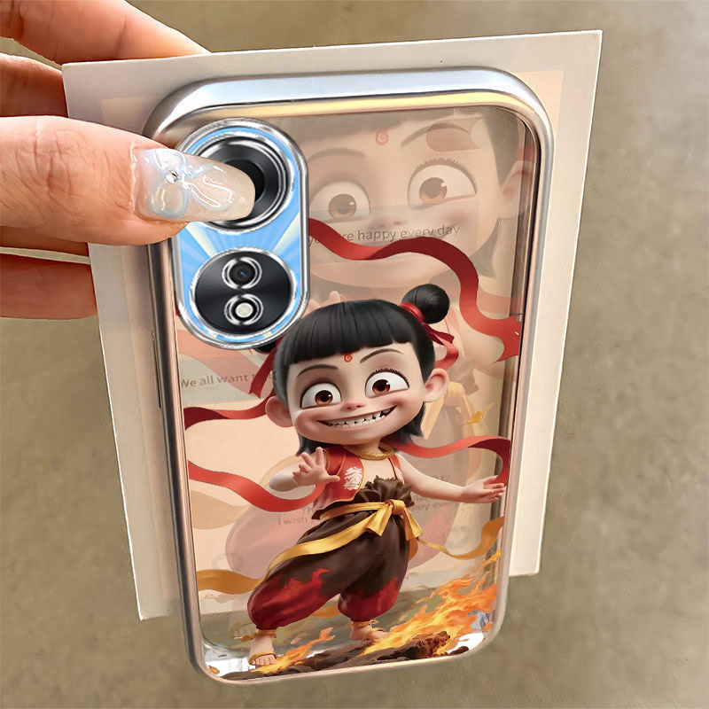 新款防摔时尚卡通创意哪吒手机壳