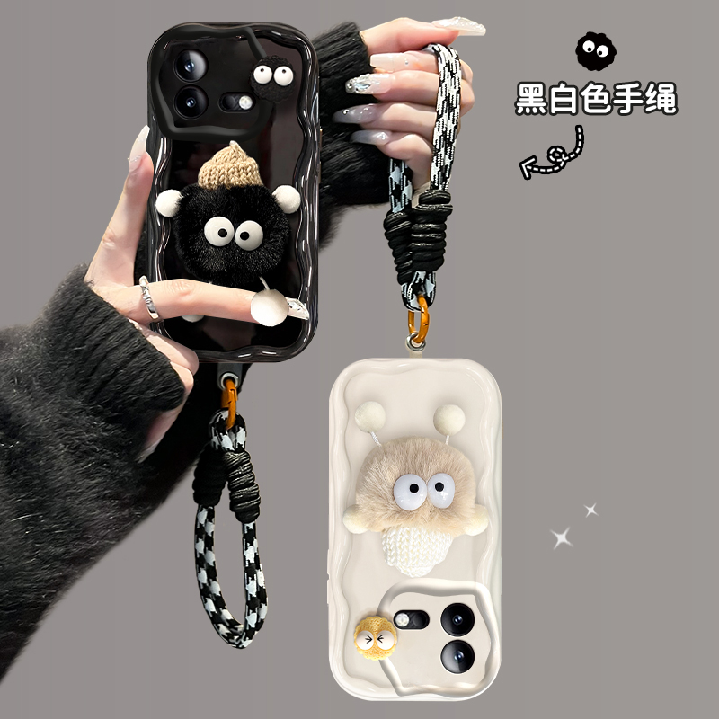 iQOOneo9硅胶甜美少女风手机壳