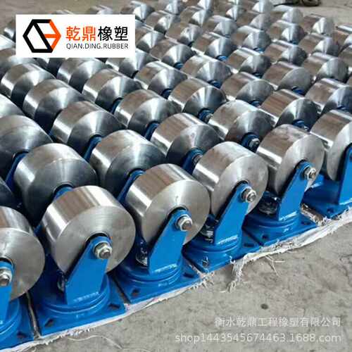 供应生铁定向重型脚轮 实心铸铁脚轮 全铁重型工业脚轮