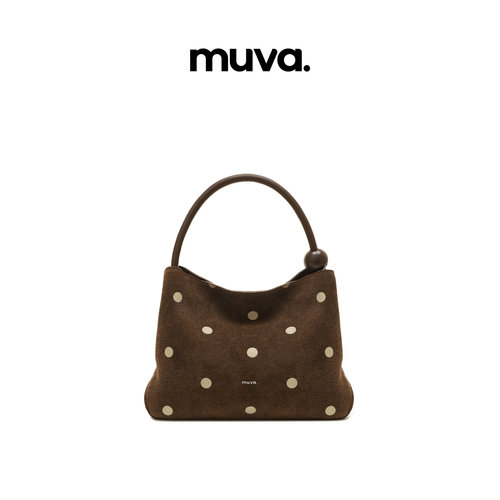 muva.波点月牙包女轻奢小众 腋下包高级感上班手提包7.13新品