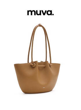 MUVA花蕾包大容量托特包包女单肩腋下子母通勤真皮2024新品MU-510