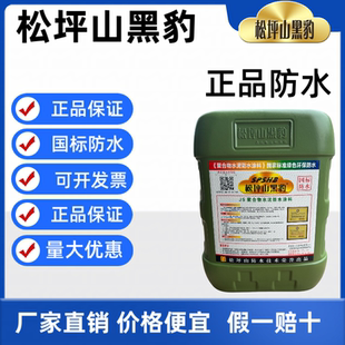 松坪山黑豹屋顶外墙阳台厨房卫生间防水防漏JS聚合物水泥基防水