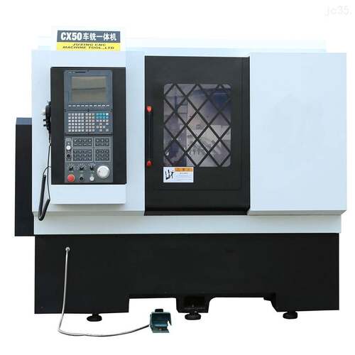 机械手自动送料斜床身线轨CX40数控车床CX50车铣复合一体机