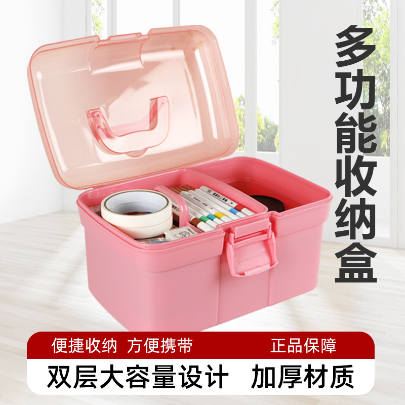 大号收纳箱美术画箱多功能大容量图片