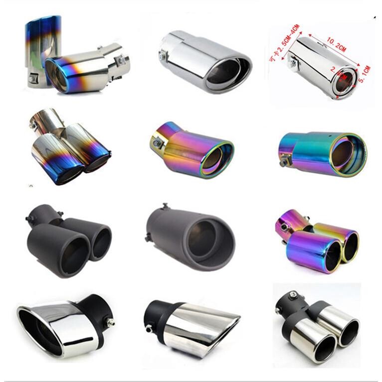 汽车装饰贴风口通用型假排气孔排气筒个性改装尾喉排气管仿真通风