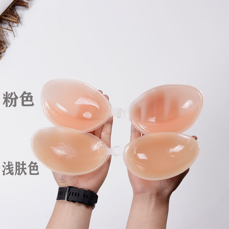 美国NuBra胸贴小胸显大硅胶胸贴乳贴聚拢加厚上托透明文胸隐形内