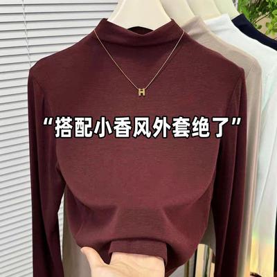 罄米安可拉红穿搭修身T恤