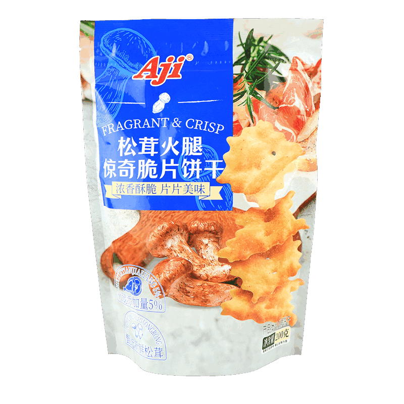 AJI惊奇脆片黑松露松茸鱼子酱味