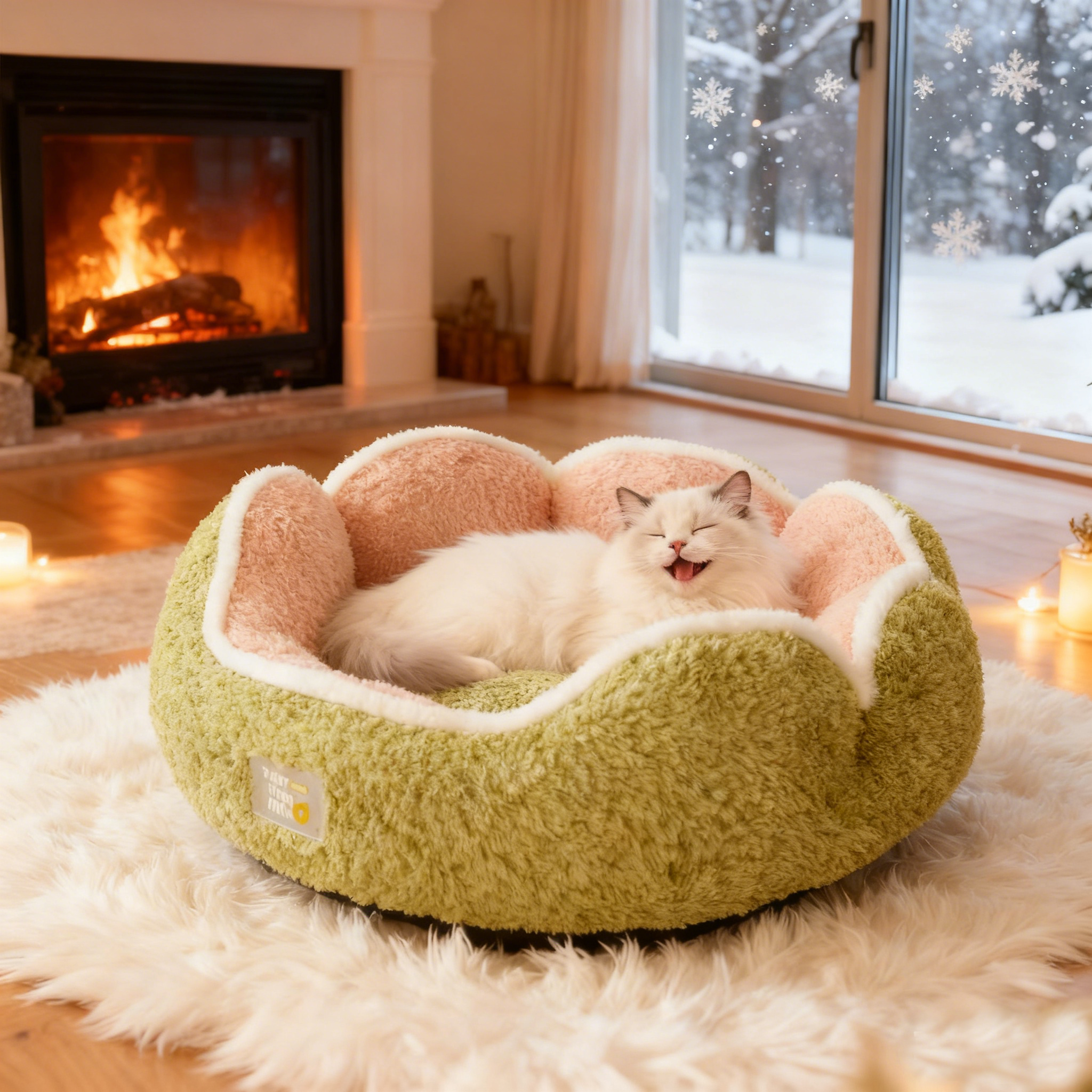猫窝冬季保暖冬天狗窝加厚猫咪宠物垫子大型犬小狗沙发泰迪睡觉床