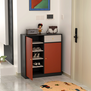 独也/Montana鞋柜多巴胺玄关柜北欧风现代简约多层收纳鞋架储物柜