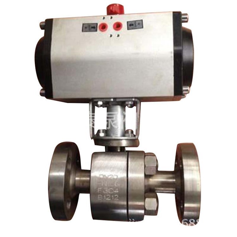 源头Q641H-10P不锈钢x气动硬密封球阀气动快速切断阀调节球阀