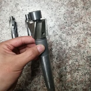 M46 高速钢锥柄平底锪钻沉孔钻 直柄沉头铣刀38