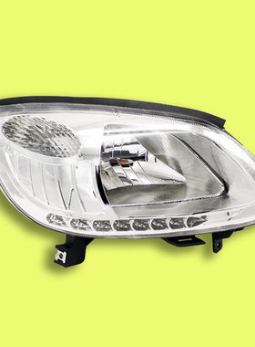 时风电动汽车轿车配件mD201前大灯远近光前照灯前组合大灯D201大