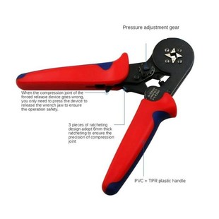 Mandrel HSC8 10mm Pliers Adjusta.ble 0.25 Six Crimping