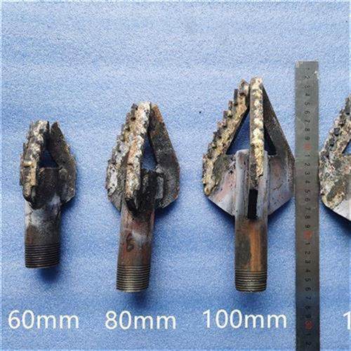 速发小型打井机 家用打井机 合v金钻头 钻井机钻头 50mm180mm三翼,农机/农具/农膜,农机配件,淘宝优惠券,粉丝福利购,淘宝优惠卷