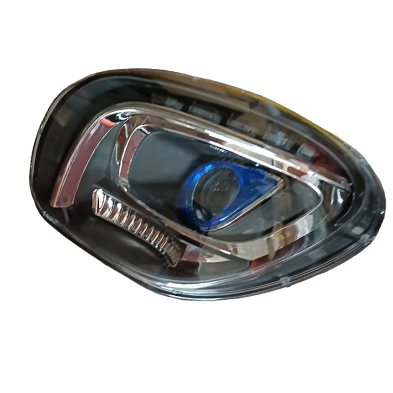 电动四轮车前大灯中网今日阳光大灯中网总成老年T代步车前灯转向