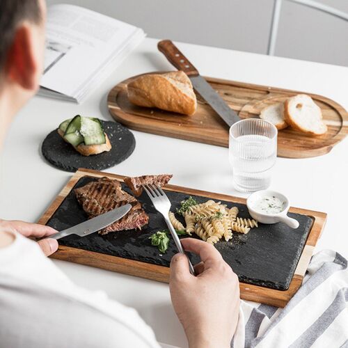 Solid Wood Lovesickness WesterBn-style Japanese Food Wooden