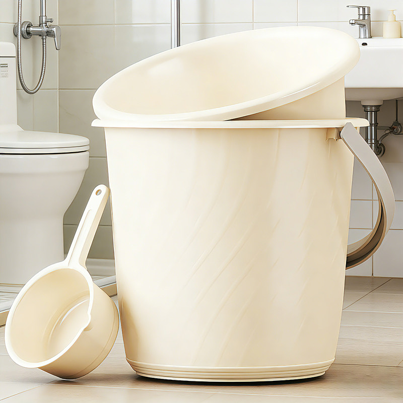 学生宿舍专用水桶加厚塑料浴桶储水脸盆住校生洗澡衣桶盆勺三件套,婴童用品,浴盆/浴桶,淘宝优惠券,粉丝福利购,淘宝优惠卷