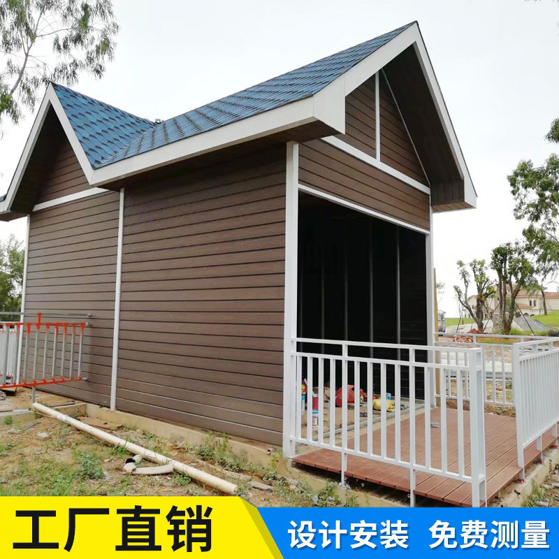 轻钢别墅 钢结构房屋 轻钢房 钢结构别墅 轻钢住宅 钢结构加工厂图片