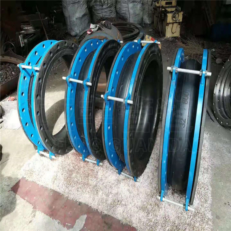KXT可曲挠橡胶接头卡箍式柔性接头 橡胶软连接型号齐全扣槽密封