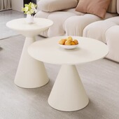 轻奢创意边几桌现代客厅沙发茶几小桌子民宿圆桌铁艺床边桌整装