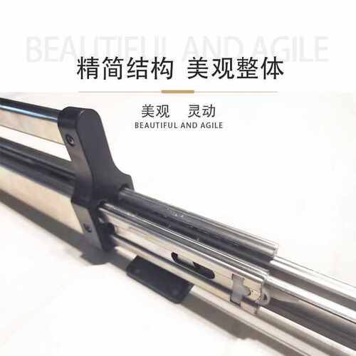6E3X拉拉宜居阻尼款衣柜衣橱挂衣挂裤缓冲顶装伸缩不锈钢拉杆挂衣