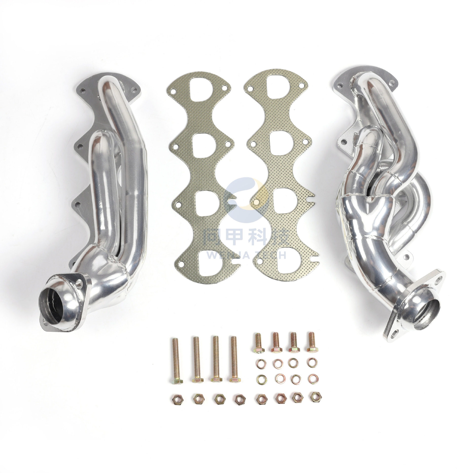 FORD F150 5.4L排气头段 04-08款陶瓷涂层304不锈钢歧管厂家直供