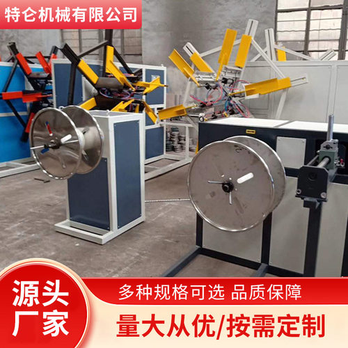 50-110pe自动单双工位塑料管材收卷机 单盘硅芯管绕线管收卷机