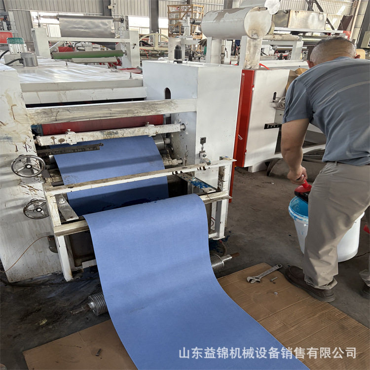 水胶体刮刀涂布机器小型医院用无纺布涂布机全自动浸胶涂布生产