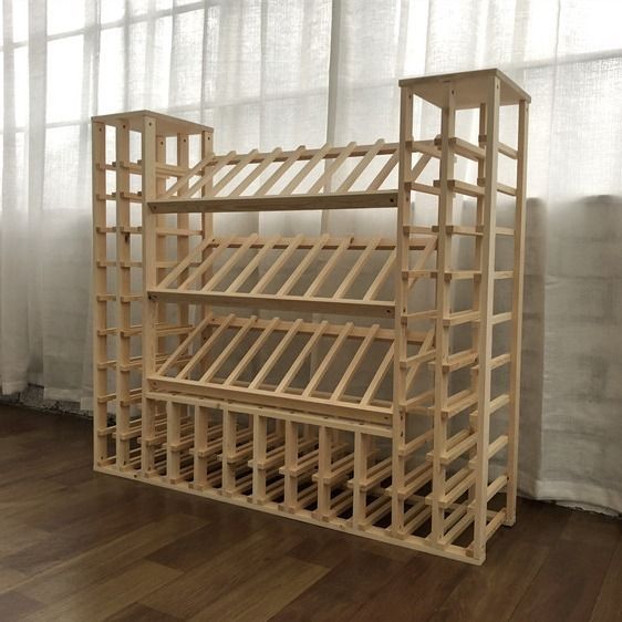 实木红酒架/窖酒酒柜/展示储存酒架/木制酒架/储物架餐边架