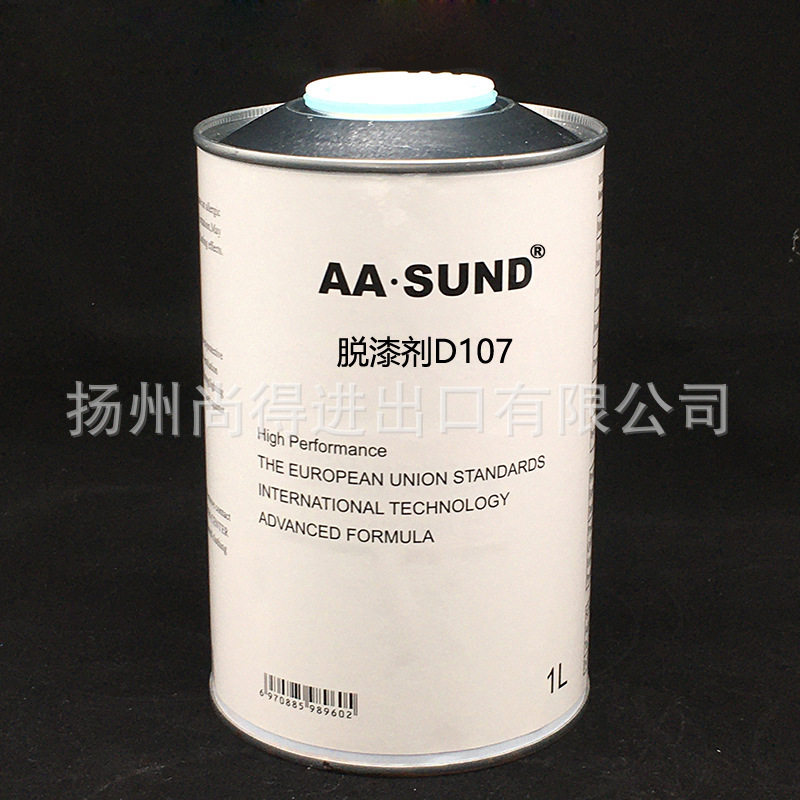 AASUND除漆剂D107 家具脱漆剂 去漆水1L装 清洗旧油漆污渍 脱漆剂
