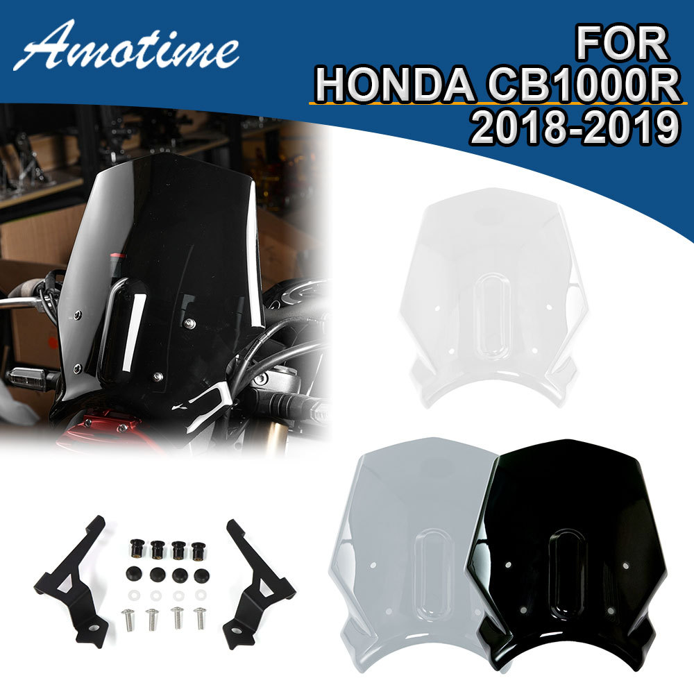 适用本田CB1000R2019-2021年摩托车前风挡挡风玻璃风镜