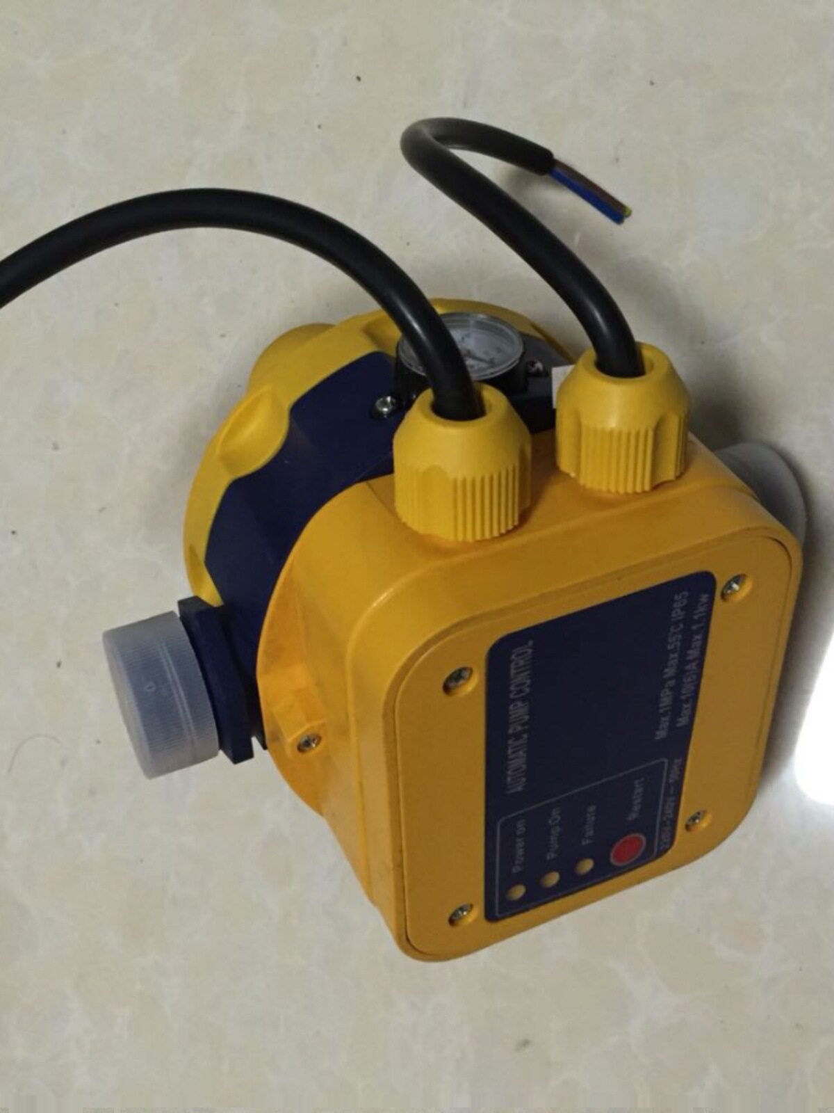 全自动水泵增压泵水压水流开关电子压力控制器可调缺水保护