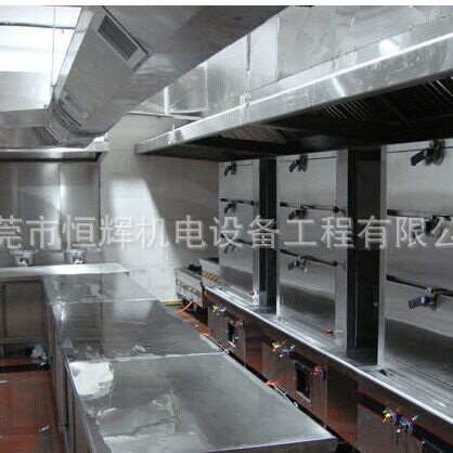 厂家直售酒店后厨厨房油烟罩不锈钢台面厨具设备不锈钢制品