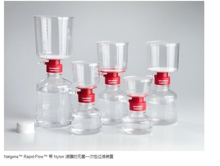 Nalgene耐洁153-0045 250ml过滤装置尼龙滤膜孔径0.45um无菌过滤