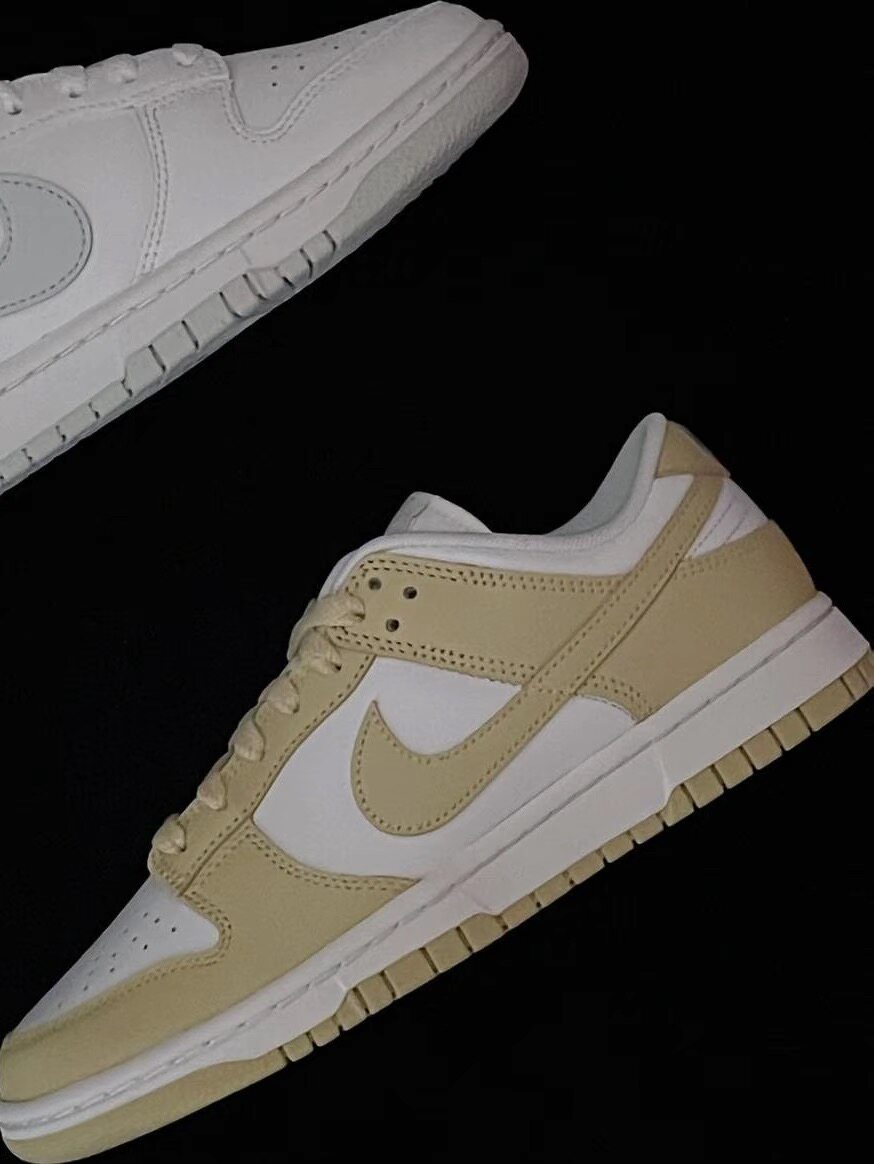 nike dunk米黄板鞋休闲鞋dv0833-100 lz仓