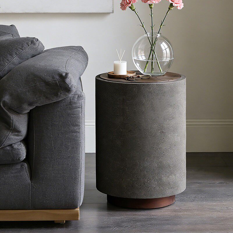 北欧老钱风/北欧表情/复古中古乡村/宾纳进口系列/实木边几床头柜