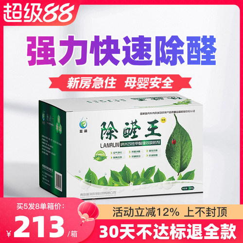 蓝润除醛王新房新车去甲醛吸味